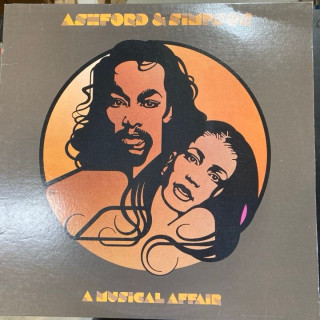 Ashford & Simpson - A Musical Affair (US/1980) LP (VG+-M-/VG+) -disco-